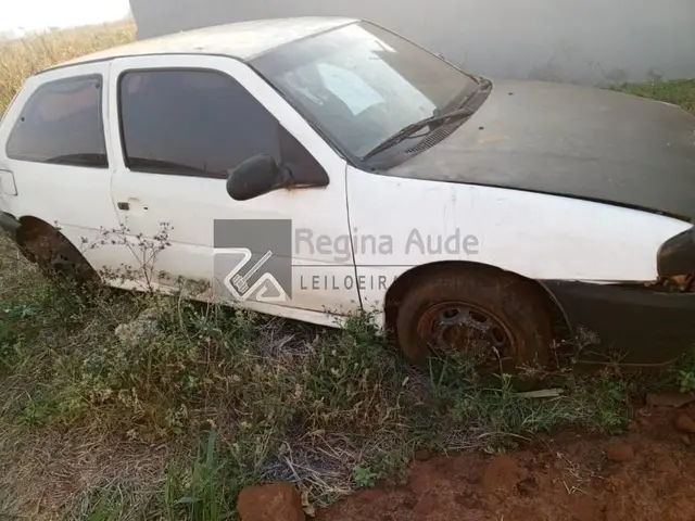 VW GOL CLI - 1995/1996 (BRANCA) - SUCATAS INSERVÍVEIS