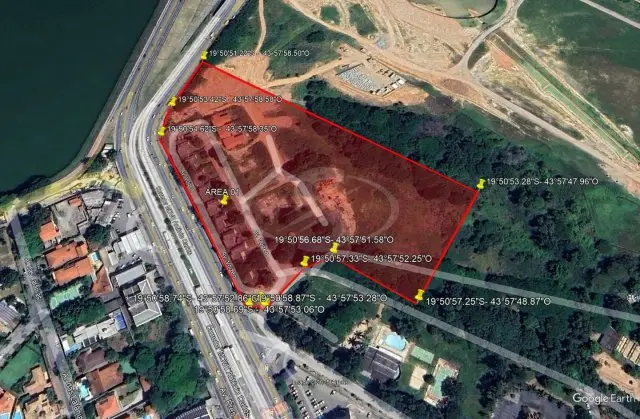 ÁREA COM 42.040 M² LINDEIRA AO AEROPORTO DA PAMPULHA