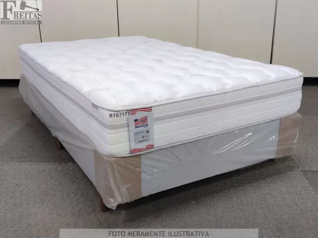 LOTE COM CAMA BOX CASAL