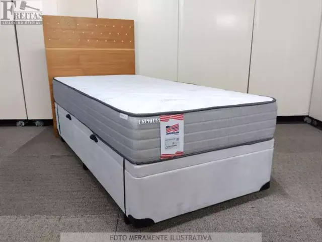 LOTE COM CAMA BOX SOLTEIRO