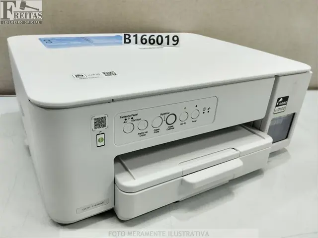 LOTE COM 01 IMPRESSORA BROTHER DCP-T436W TANQUE DE TINTA BIVOLT 50/60HZ ACOMPANHA CABOS…