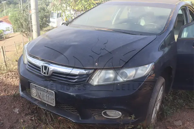 HONDA CIVIC LXR - ANO 2014 2014 - PLACA OXD1482