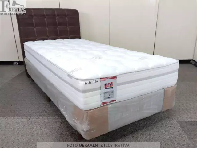 LOTE COM CAMA BOX SOLTEIRO