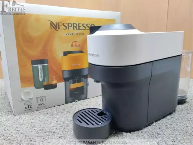 LOTE COM 01 CAFETEIRA NESPRESSO VERTUO POP 1300W GCV2-BR3-WH-NE WHITE 220V 60HZ 24024CV2F29987407H