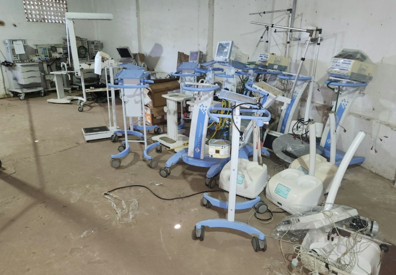 SUCATA: MATERIAL HOSPITALAR E ELETROELETRÔNICOS