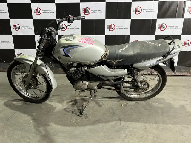 YAMAHA/YBR 125K-2008/2008/GASOLINA - KQK7037/RJ / APL - CAMPO GRANDE - VEÍCULO CONSERVADO SEM MOTOR