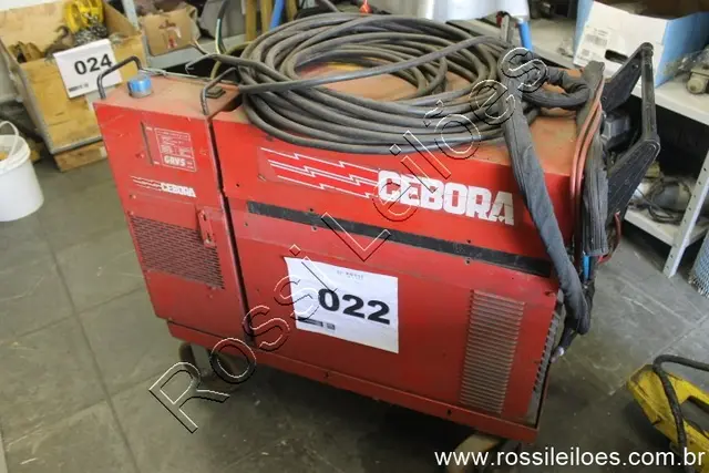 MÁQUINA DE SOLDA CEBORA TIG STAR 251 NO ESTADO EM QUE SE ENCONTRA