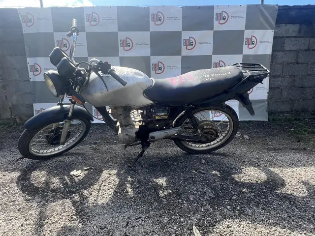 HONDA/CG 125 TITAN KS-2000/2001/GASOLINA - CMZ4878/SP / APL - TERESOPOLIS - VEÍCULO CONSERVADO SEM MOTOR