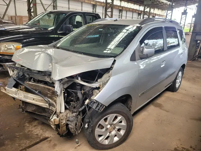 CHEVROLET SPIN 1.8L AT LTZ CINZA 2014 2015