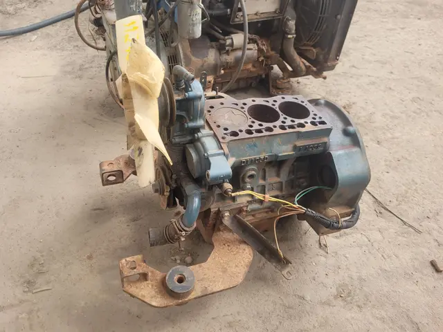 MOTOR ESTACIONÁRIO KUBOTA D1105D - NO ESTADO QUE SE ENCONTRA