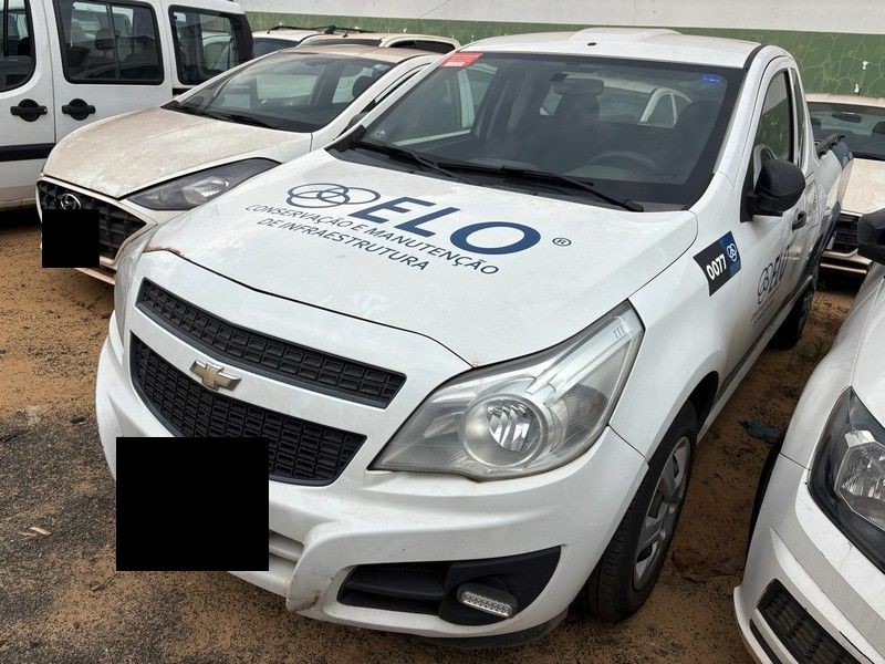 CHEVROLET MONTANA LS1, ANO: 2016/2017 - BRANCA - FLEX -(REF.: 1526) - LOC. MATÃO/SP