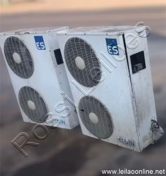 Sucata de 2 un. condensadoras 5 hp