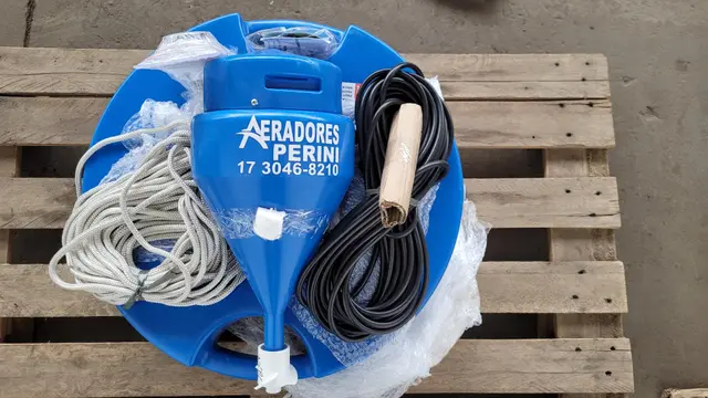 1 AERADOR CHAFARIZ PISCICULTURA - NO ESTADO QUE SE ENCONTRA