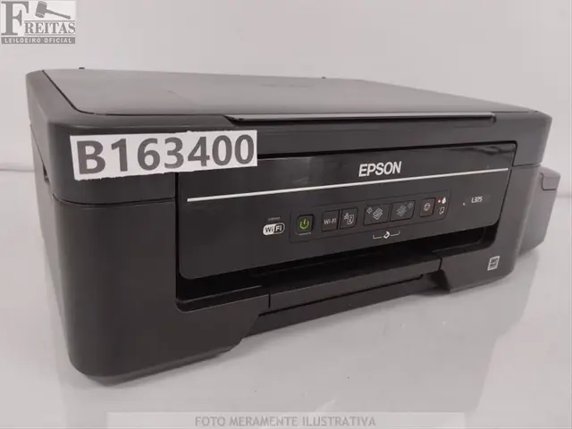 LOTE COM 01 IMPRESSORA EPSON L375 BIVOLT 50/60HZ COM CABO VMTM248688 (FALTA PARTES)