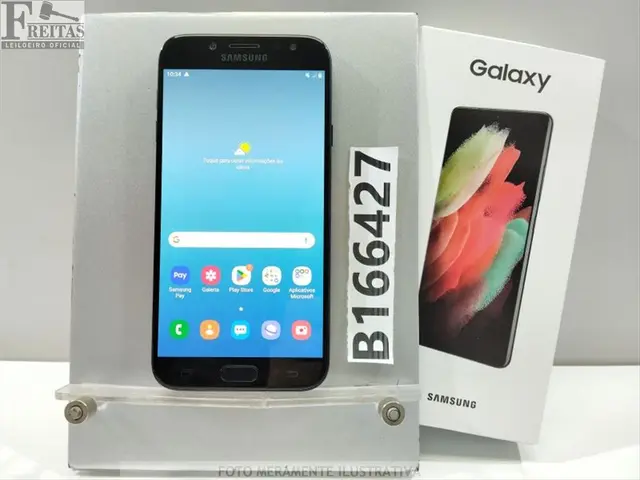 LOTE COM 01 SMARTPHONE SAMSUNG GALAXY J7 PRO SM-J730G 64GB 3GB RAM COM BATERIA RQ8K50H4FYX