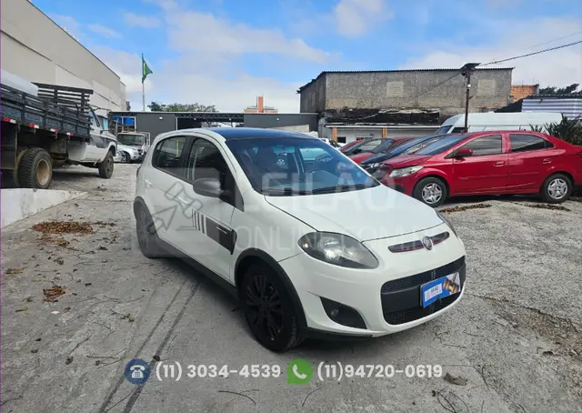 veja o vídeo!! FIAT/PALIO SPORTING 1.6; 2013/2013; BRANCA; ALCO./GASOL. - FUNCIONANDO - IPVA 2026 OK