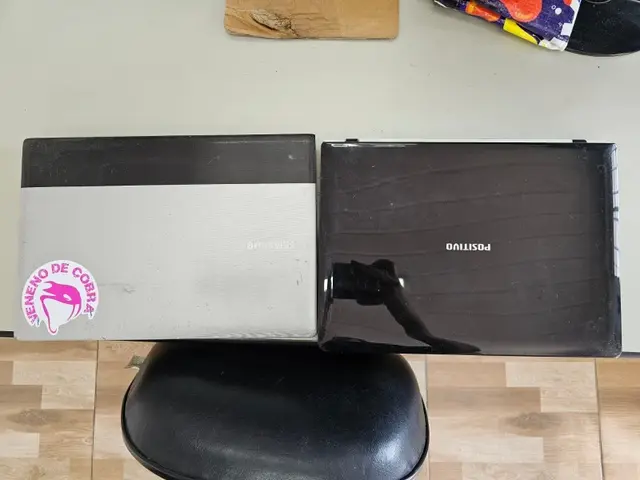 LOTE C/ 2 NOTEBOOKS SAMSUNG E POSITIVO