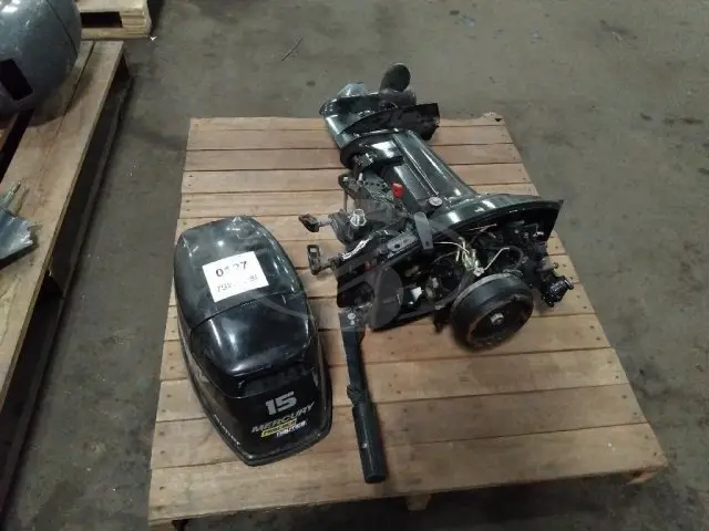 MOTOR DE POPA MERCURY 15 HP, MARCA: MERCURY MARINE - MODELO: 1015203EL