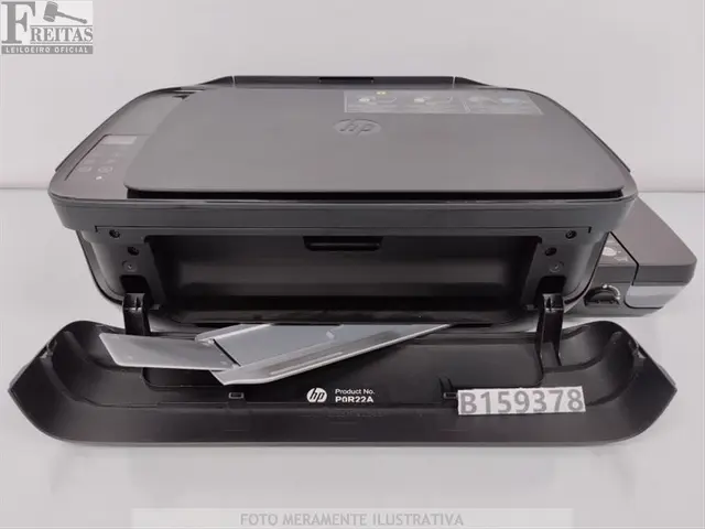 LOTE COM 01 IMPRESSORA HP DESKJET GT 5822 BIVOLT 50/60HZ COM CABO / 2- CARTUCHOS BR839FF0K0