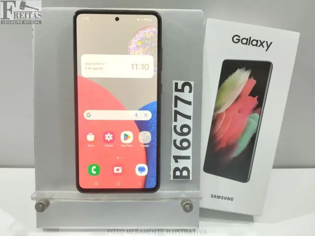 LOTE COM 01 SMARTPHONE SAMSUNG GALAXY A52S 5G SM-A528B/DS 128GB 6GB RAM COM BATERIA RQCT301CJ1X