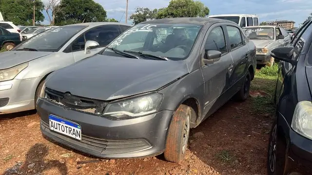 VW NOVO VOYAGE 1.0 - 2012/2013 (CINZA)