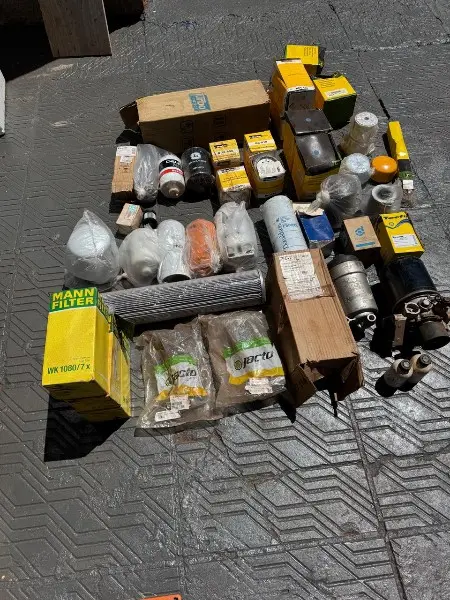 LOTE C/ APROX. 40 FILTROS DIVERSOS MARCAS E MODELOS