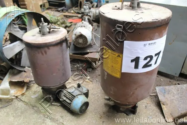 2 ENGRAXADEIRAS C/ MOTOR DE 0,25 CV