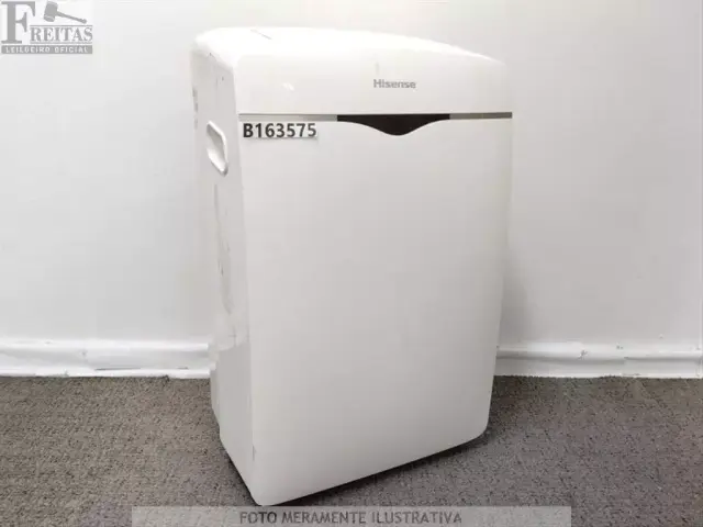 LOTE COM 01 AR-CONDICIONADO PORTÁTIL HISENSE AP-12CWBRNPS01 WI-FI 12.000BTU 1100W 127V 60HZ COM…