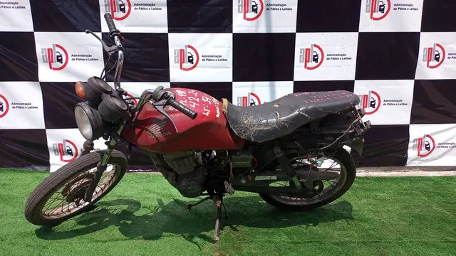 HONDA/CG 125 FAN-2007/2008/GASOLINA - S/1 EMPLAC / APL - NOVA IGUAÇU - VEÍCULO CONSERVADO SEM MOTOR