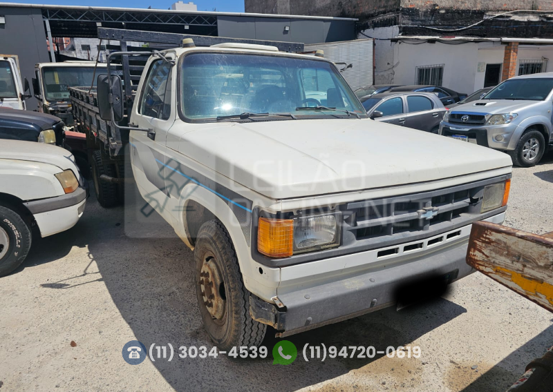 veja o vídeo!! CAMINHÃO GM/CHEVROLET C40; ANO 1990; COR BRANCA; COMB. DIESEL - FUNCIONANDO