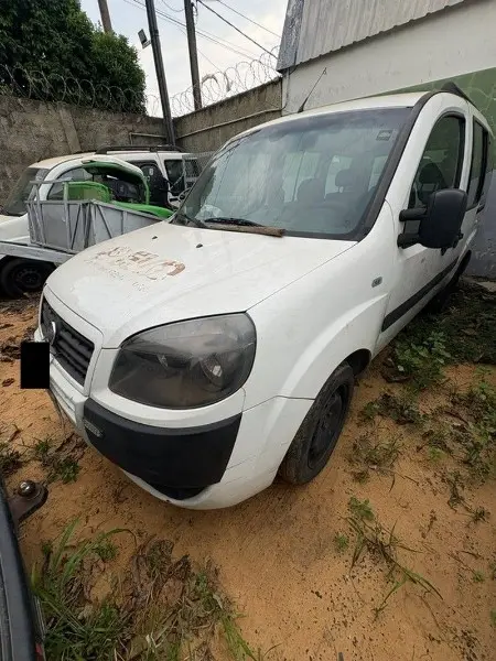 FIAT DOBLO ESSENCE 7L E, ANO: 2020/2021 - BRANCA - FLEX - (REF.: 1533) - LOC. MATÃO/SP