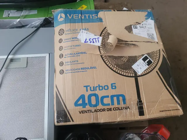 ASPIRADOR PHILCO + DEPURADOR SUGGAR 80CM + MIXER ELGIN + VENTILADOR VENTISOL