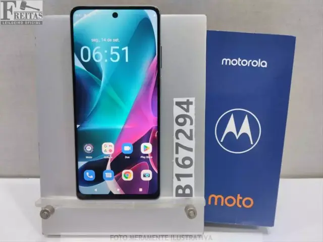 LOTE COM 01 SMARTPHONE MOTOROLA MOTO G200 5G XT2175-1 256GB 8GB RAM COM BATERIA 78881215