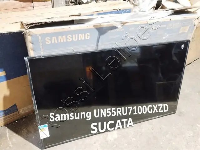 SUCATA - 01 UN. - TV SAMSUNG 55"- NO ESTADO