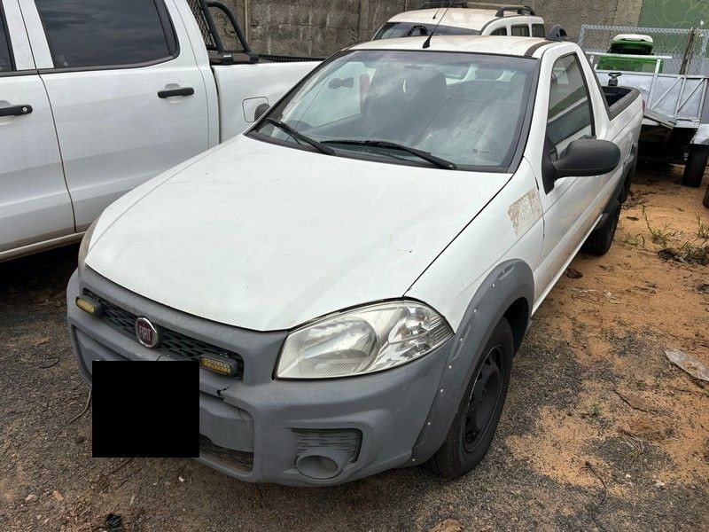 FIAT STRADA HD WK CC E, ANO: 2019/2020 - BRANCA - FLEX - (REF: 1530) - LOC. MATÃO/SP