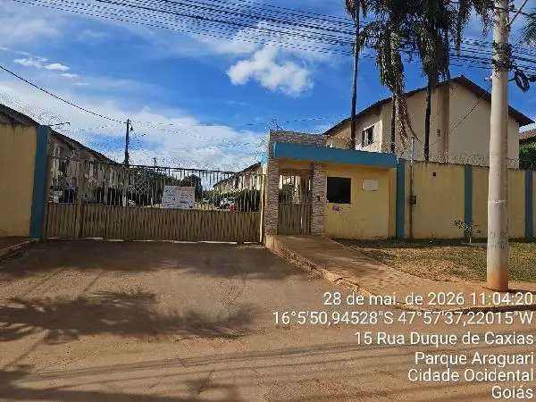 Apartamento - Área privativa: 54,04 m², Com 2 qt(s) - Localizado(a): QUADRA 09, N. SN, Apto. 218, BOX 218 LT 26 RUA DUQUE DE CAXIAS - CIDADE OCIDENTAL/GO - CEP: 72885520