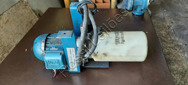 01 UN. BOMBA HIDRÚLICA COMPACTA, IDEAL PARA PLATAFORMAS MOTOR WEG 1,5CV TRIFÁSICO NO ESTADO