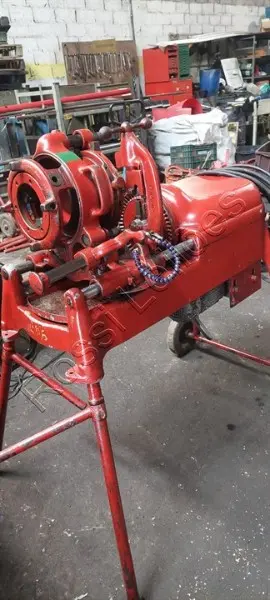 ROSQUEADEIRA DE BANCADA PARA TUBOS RIDGID MOD. 535 - NO ESTADO