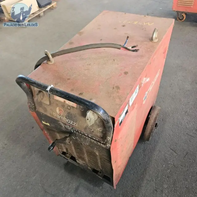 1 máquina de solda retificadora bombozzi trr 850 dc 380v