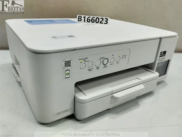 LOTE COM 01 IMPRESSORA BROTHER DCP-T436W TANQUE DE TINTA BIVOLT 50/60HZ ACOMPANHA CABOS…