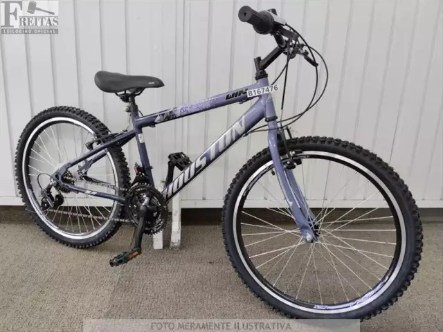 LOTE COM 01 BICICLETA HOUSTON WIN AZUL