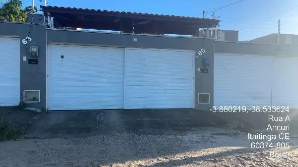 Casa - Área privativa: 89,08 m², Com 3 qt(s) - Localizado(a): RUA A SDO, N. 69, TR 28 LT 27 QD B - ITAITINGA/CE - CEP: 61885859