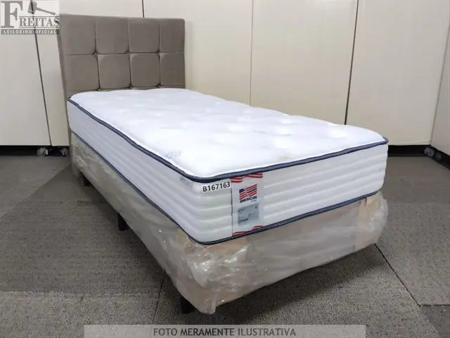 LOTE COM CAMA BOX SOLTEIRO