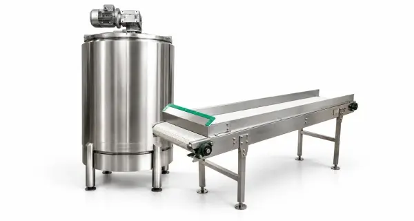 TANQUE EM INOX 304 COM MEXEDOR E MOTOR DE 2 CV