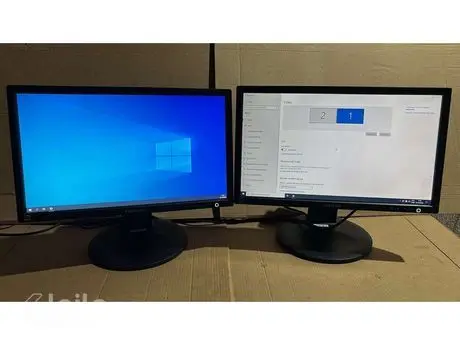 2 X MONITORES 20 POLEGADAS/SEM CABOS