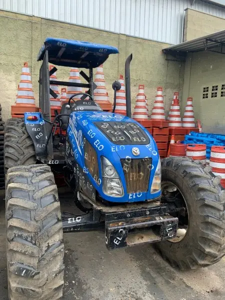 TRATOR DE PNEUS NEW HOLLAND 75 4x4, ANO: 2013, (REF: 1550/TRA2020) - LOC. MATÃO/SP