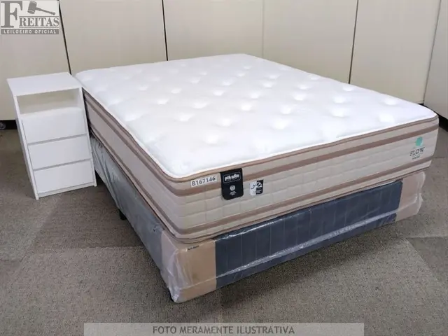 LOTE COM CAMA BOX CASAL