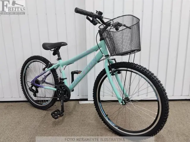 LOTE COM 01 BICICLETA HOUSTON WINDY VERDE