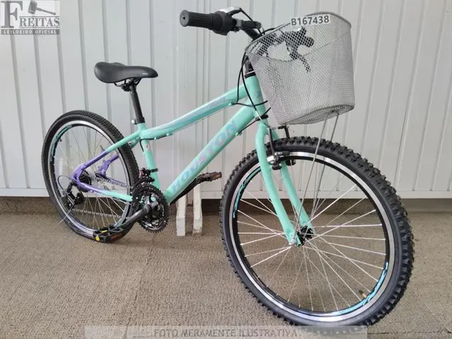 LOTE COM 01 BICICLETA HOUSTON WINDY VERDE