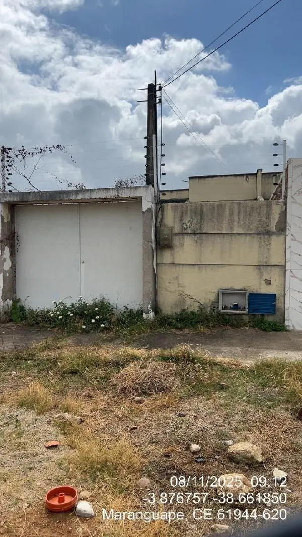 Casa - Área privativa: 87,64 m², Com 2 qt(s) - Localizado(a): RUA JOSE ORIA SERPA, N. 37, TR 01 LT 08 A 10 QD 205 - MARANGUAPE/CE - CEP: 61944540